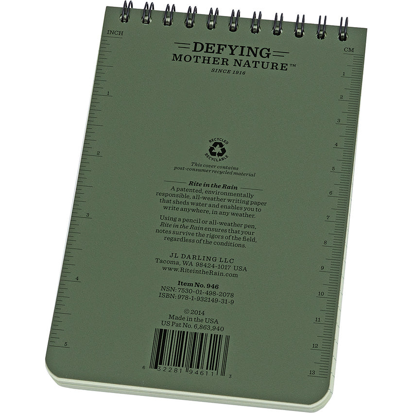 4 x 6 Top Spiral Notebook - RITR946