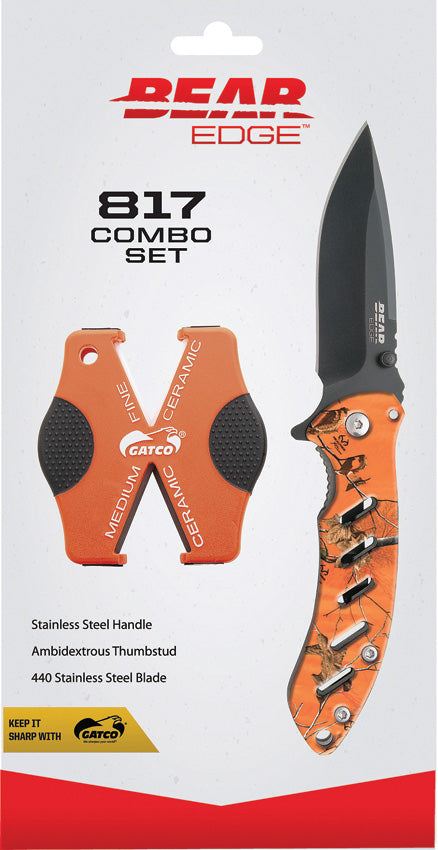 817 Combo Set Orange Camo - BC71817