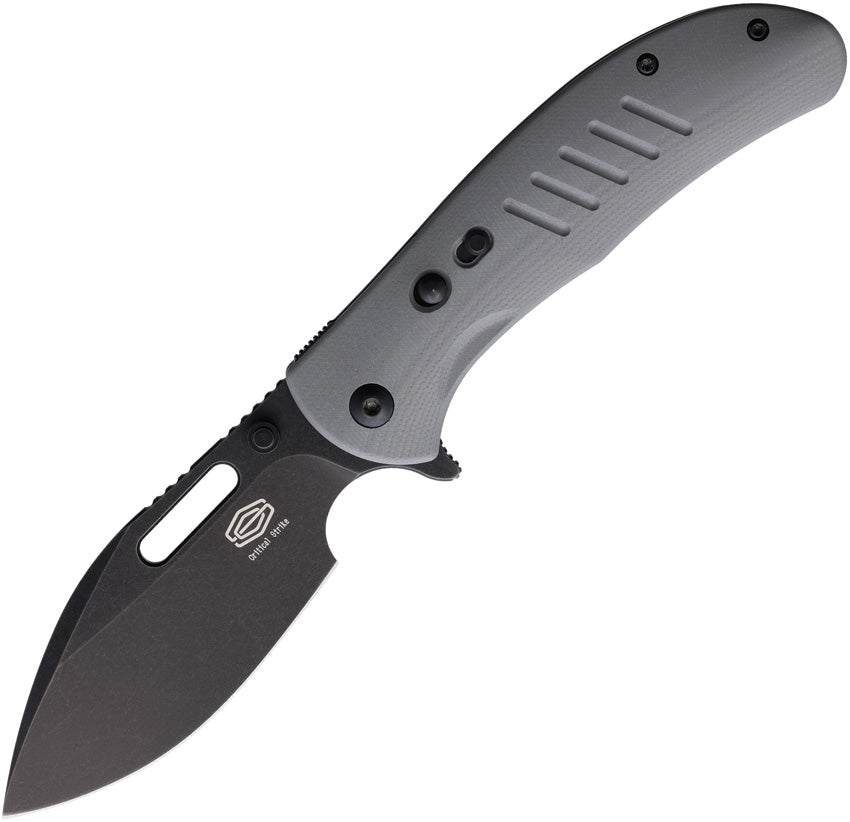 Zulu Button Lock Gray BSW - CRSTL505GRBW