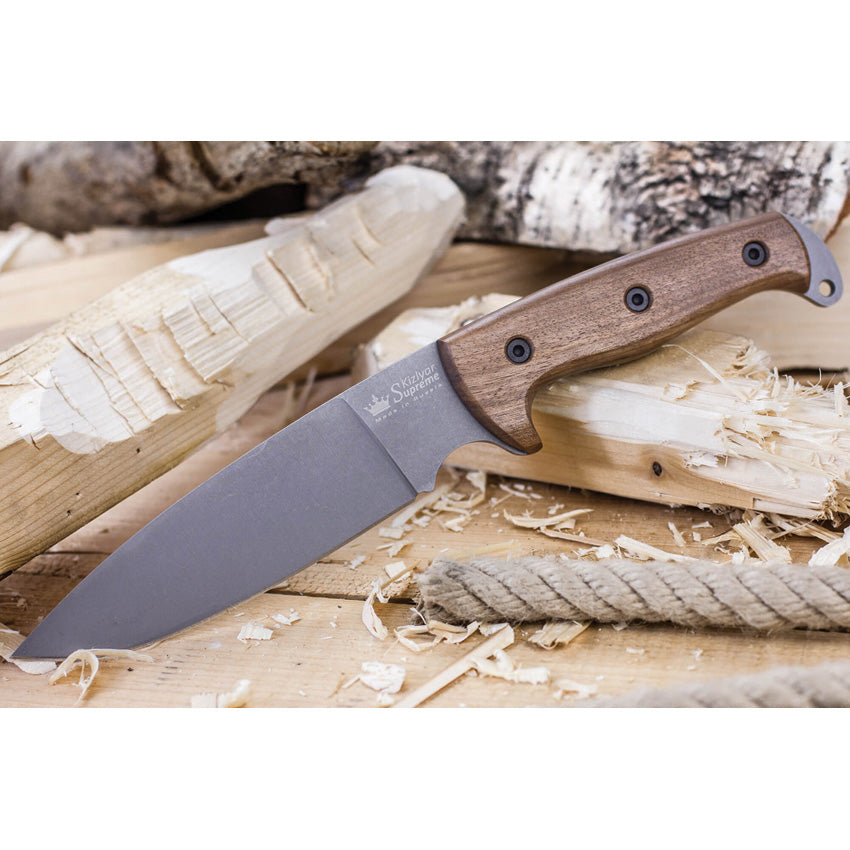 Shark Fixed Blade PGK Walnut - KK0101