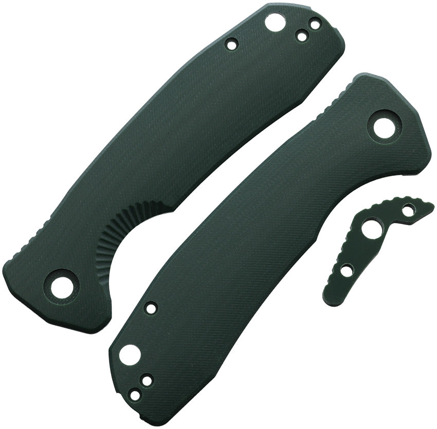Large Linerlock Handle Green - HB4017