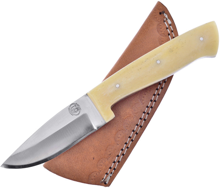 Fixed Blade White Smooth Bone - FCW646WSB