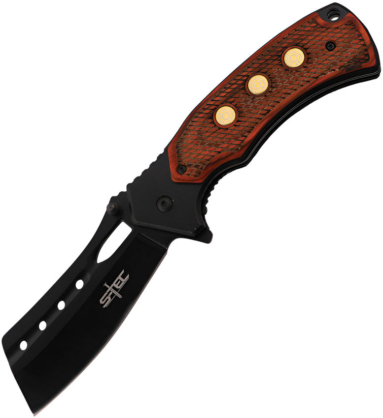 Cleaver Linerlock A/O Wood - STT271281