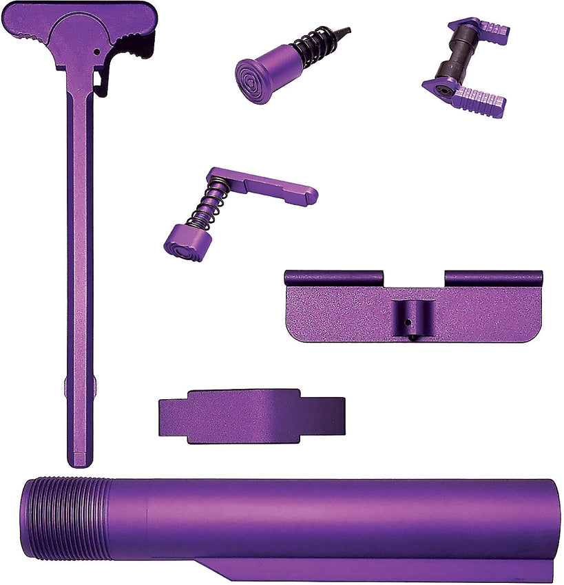 AR15 Parts Kit Purple - XTSADZPKPP