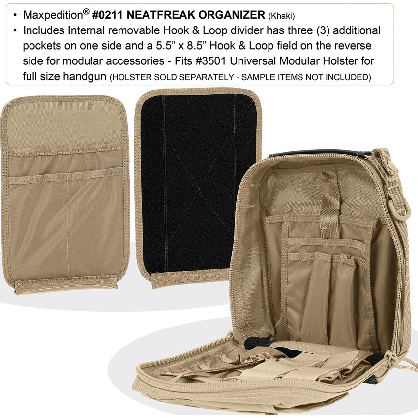 NeatFreak Organizer Khaki - MX211K