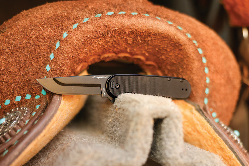 Razor VX3 Linerlock A/O Black - OEVX330A