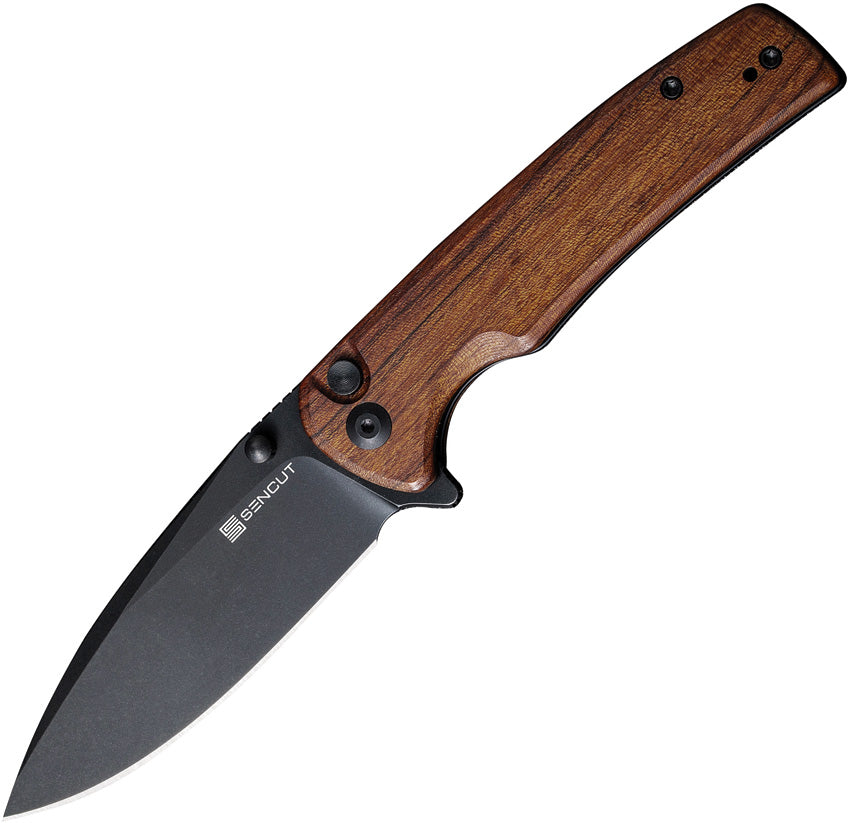 Sachse Button Lock Wood - S210076