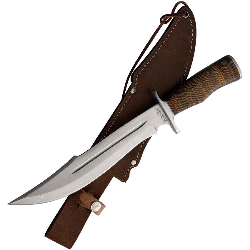 Stacked Leather Bowie - MR621