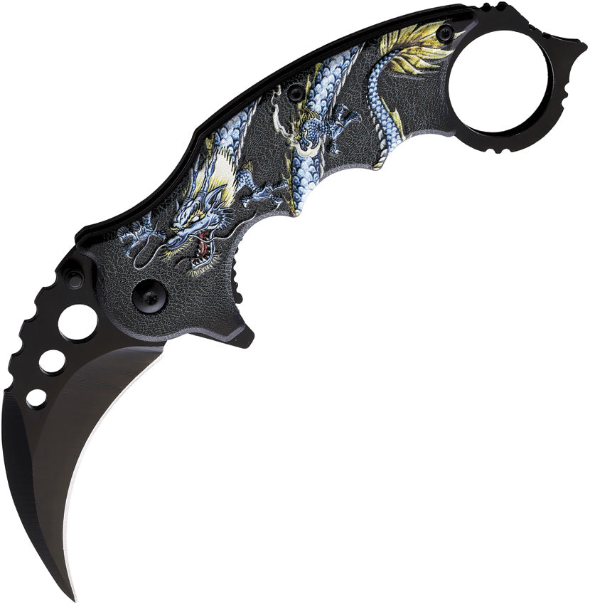 Blue Dragon Karambit A/O - EE10A52BL