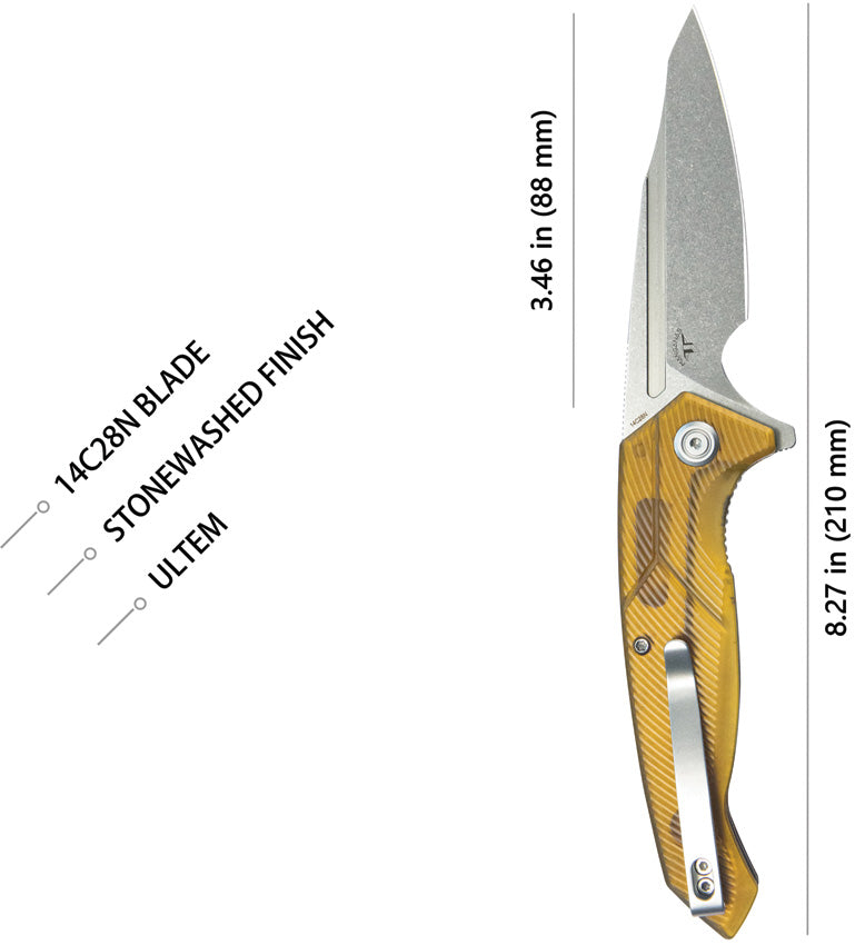 RBC-1 Outdoor Linerlock Ultem - KUB373D