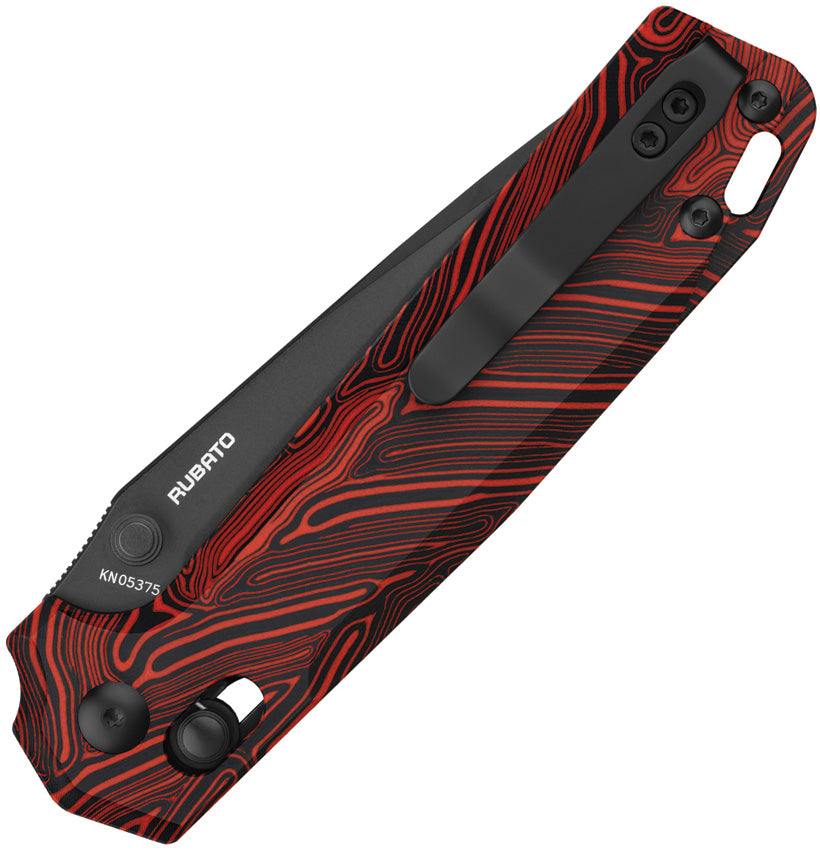 Rubato 2 Rail Lock Red/Blk - OLTRUBATOBKRD