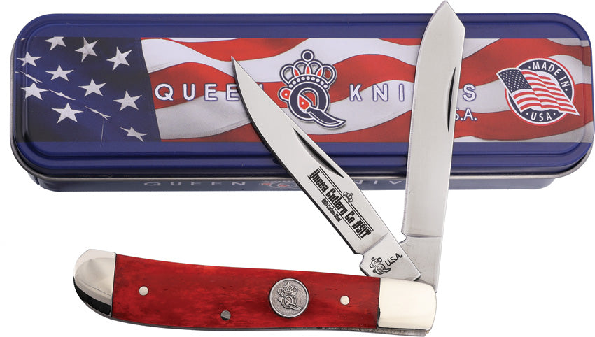 Mini Trapper Red Smooth Bone - QRSB07