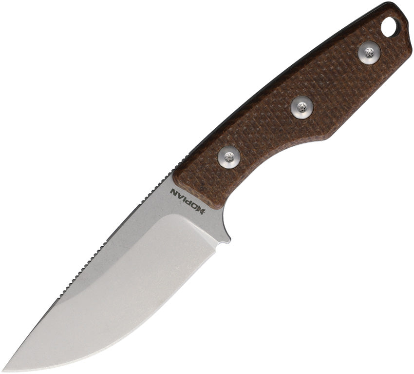 Morrow Fixed Blade Brown - HPKFK0612
