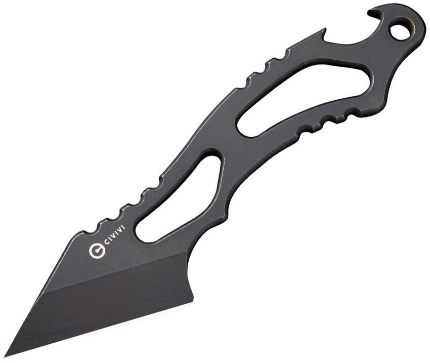 Kiri EDC Fixed Blade Black - CIVC2001B