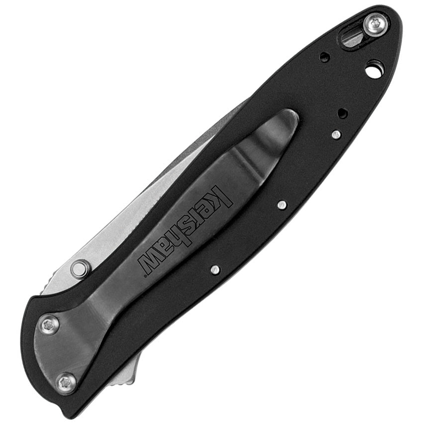 Leek Linerlock A/O Black SW - KS1660SWBLK