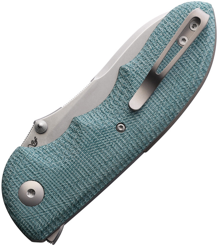 Moon Button Lock Grn Canvas - V6010TE