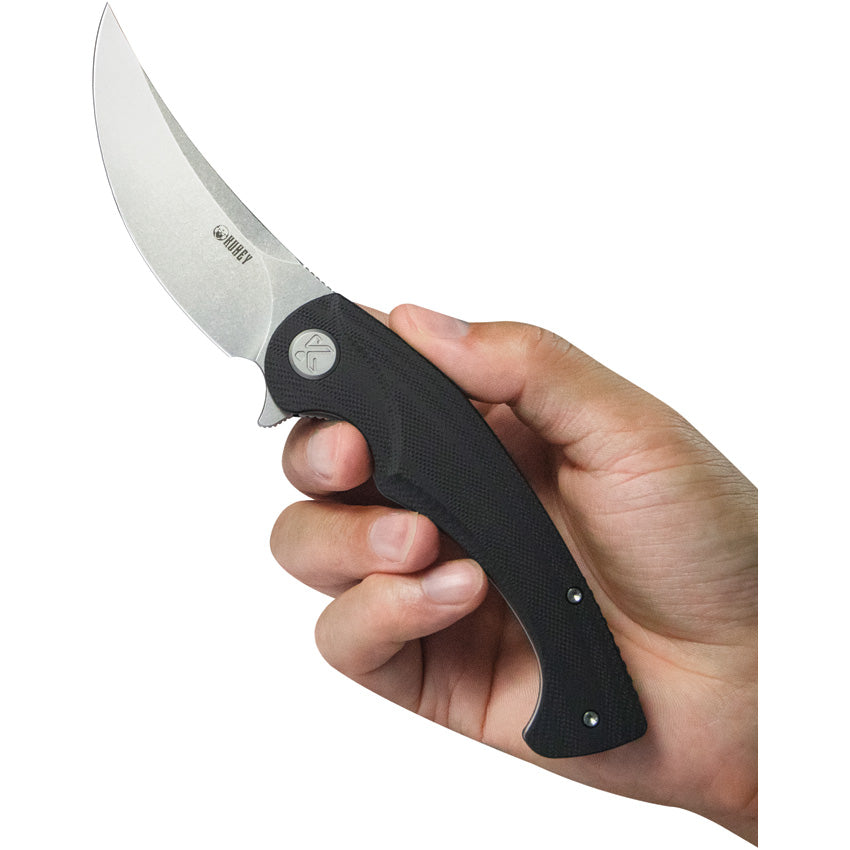 Scimitar Linerlock Black - KUB173E
