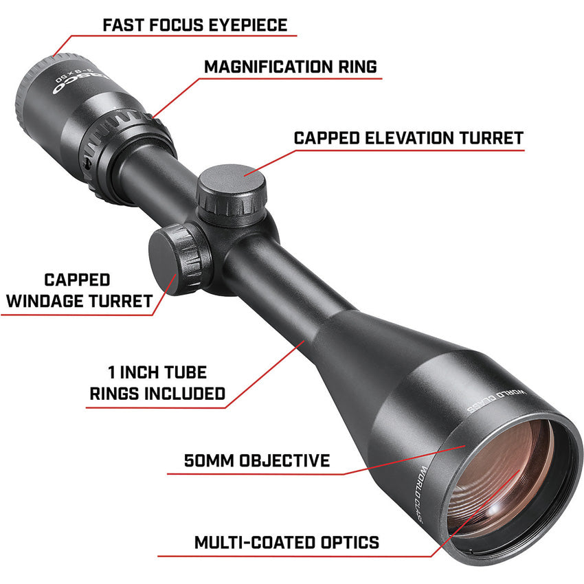 WorldClass 3-9x50mm Scope - TASWC3950