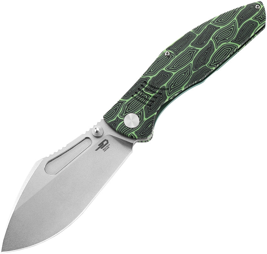 Lockness Framelock Black/Green - BTKT2205A