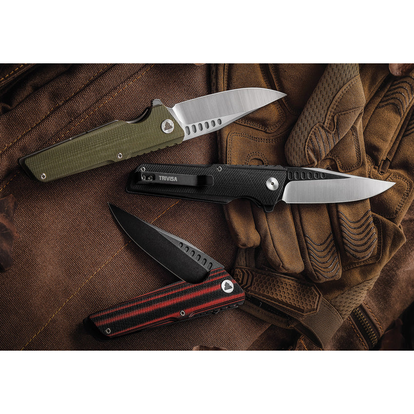 Orion Linerlock Black/Red - TVTY01RBDG