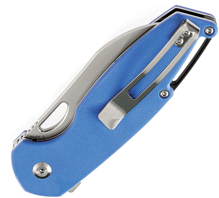 Model 6 Linerlock Blue G10 - KT1022A3