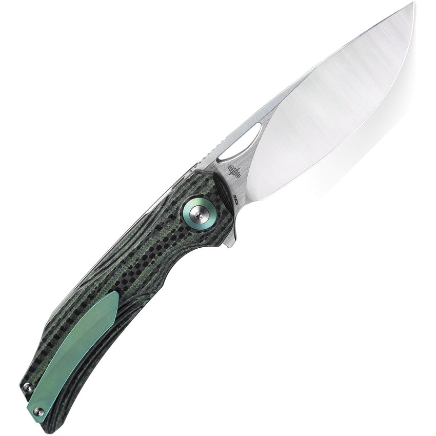 Falko Linerlock CF Green - BTKL01C