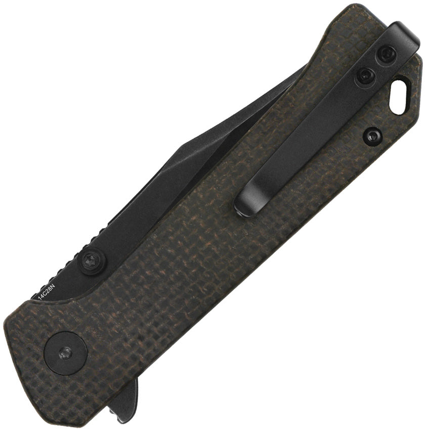 Grebe Button Lock Brown - QS147A2