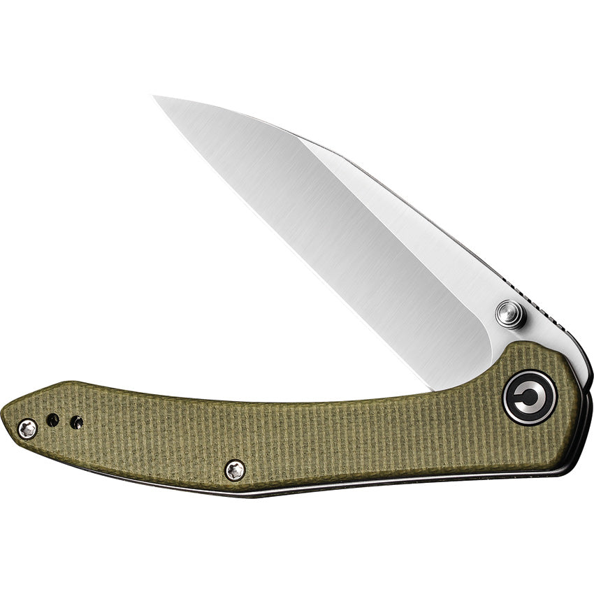 Hadros Linerlock Micarta Grn - CIVC200043