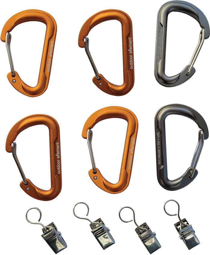 Carabiner & Clip Set - ODECARCS