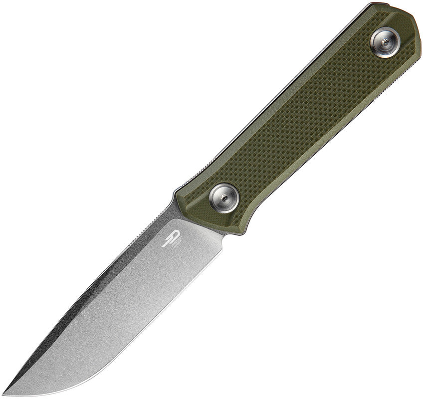 Hedron Fixed Blade Green - BTKF02B