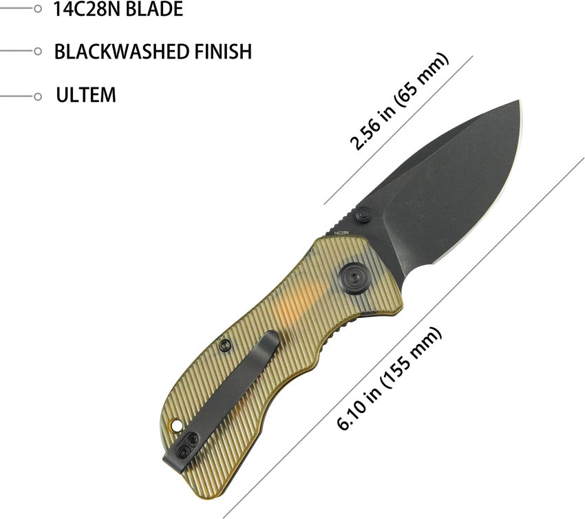 Karaji Linerlock Spear Ultem - KUB180M