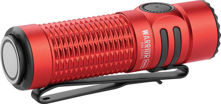 Warrior Nano Flashlight Red - OLTWRNANORD