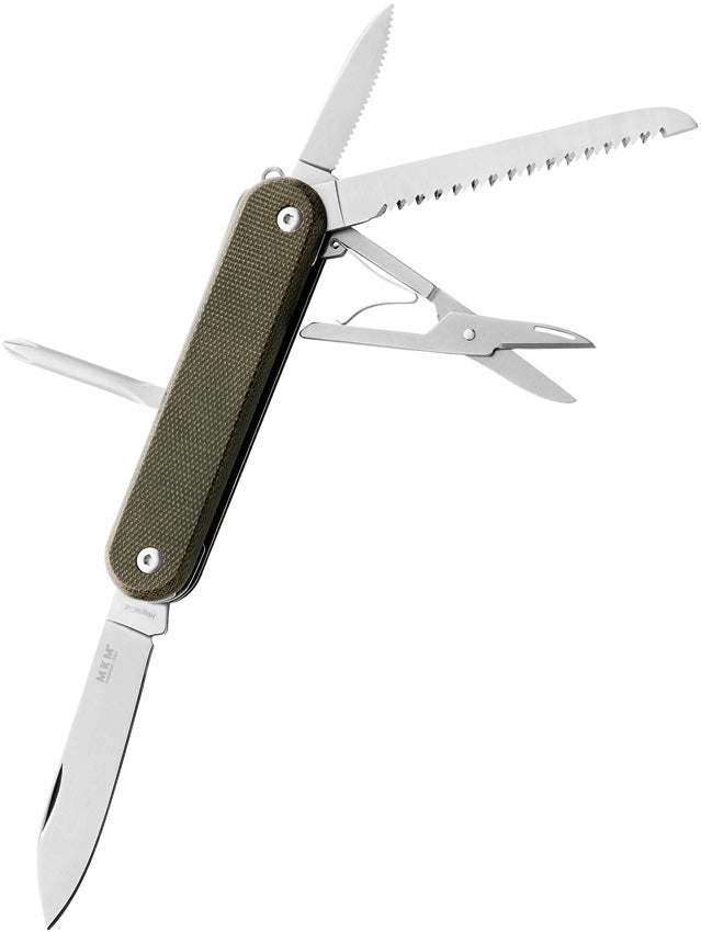 Malga 5 Multipurpose Knife Grn - MKMMP05MAGGC