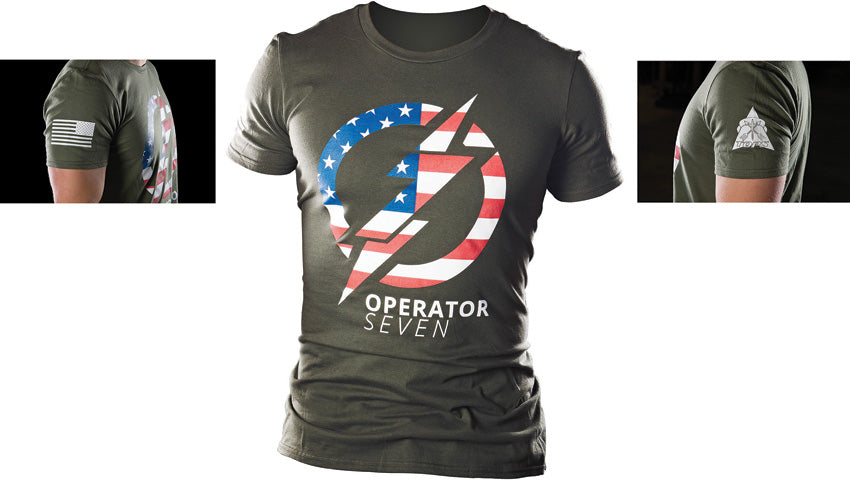 Operator 7 T-Shirt OD Large - TPTSOP7L