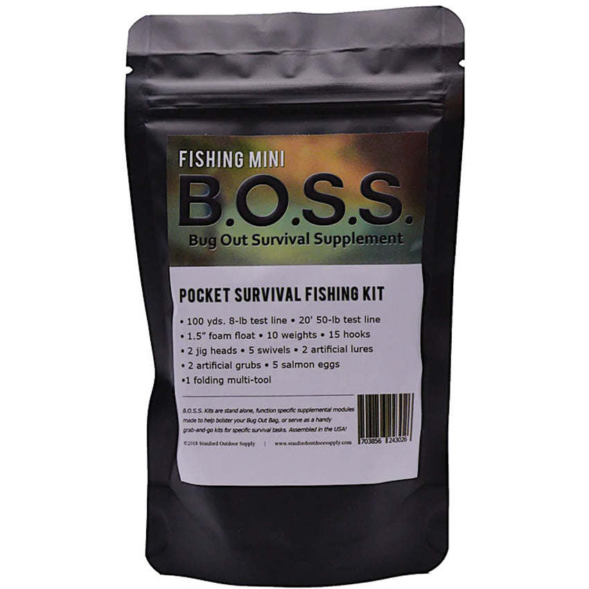 B.O.S.S. Mini Fishing Kit - SOSMFSH
