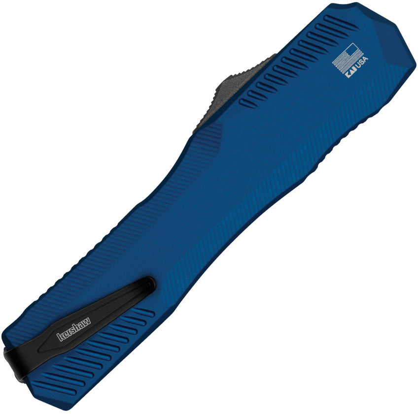 Auto Livewire OTF Tanto Blue - KS9000TBLUBW