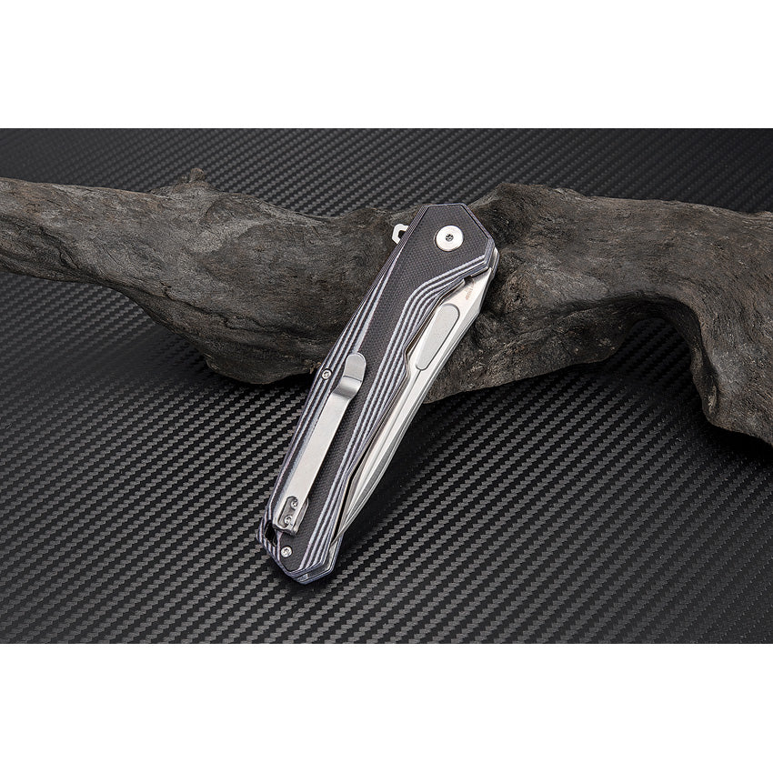 Zumwalt Linerlock Blk/Wte D2 - ATZ1808PBGC