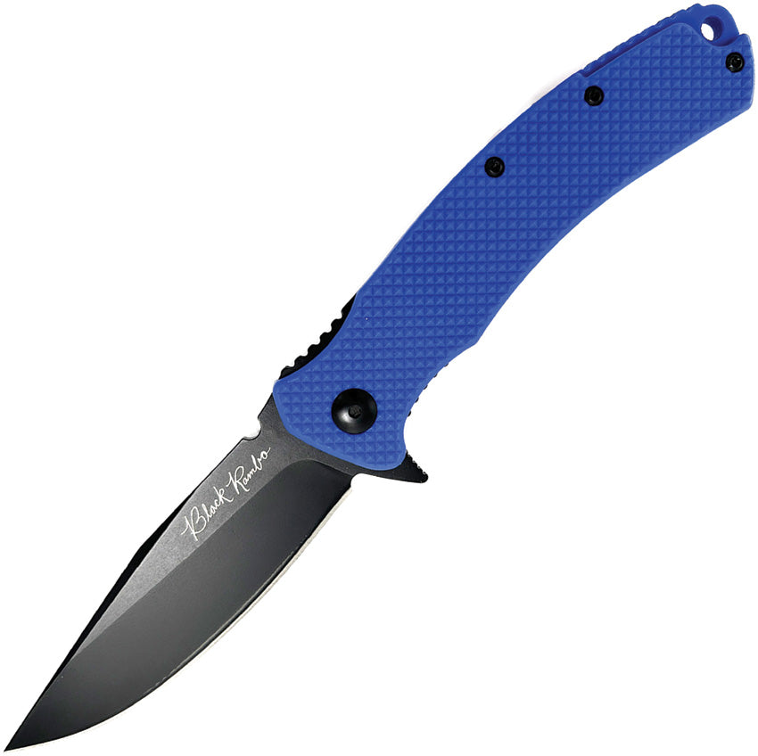 Black Rambo Utility Linerlock - VNI34FPBBL