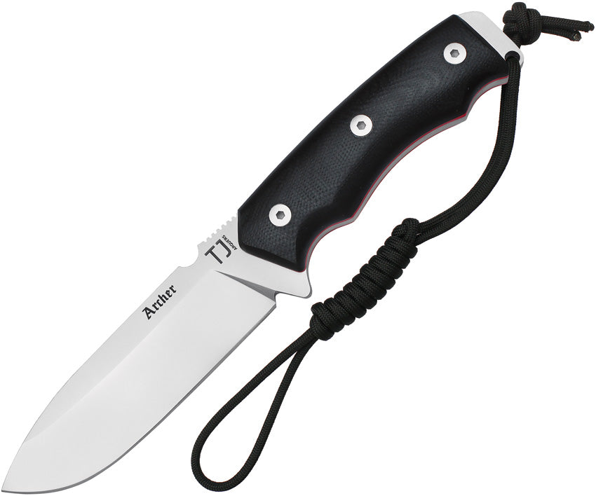 Archer Survival Knife Black G1 - NIE1091G10