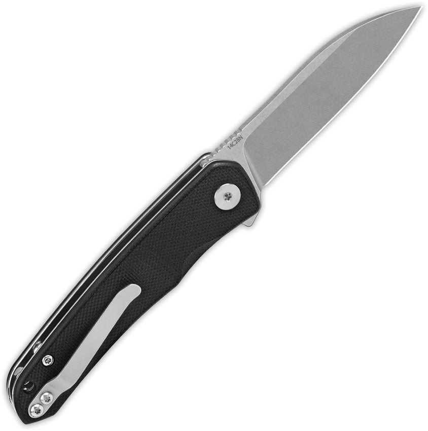 Otter Linerlock Black G10 - QS140C1