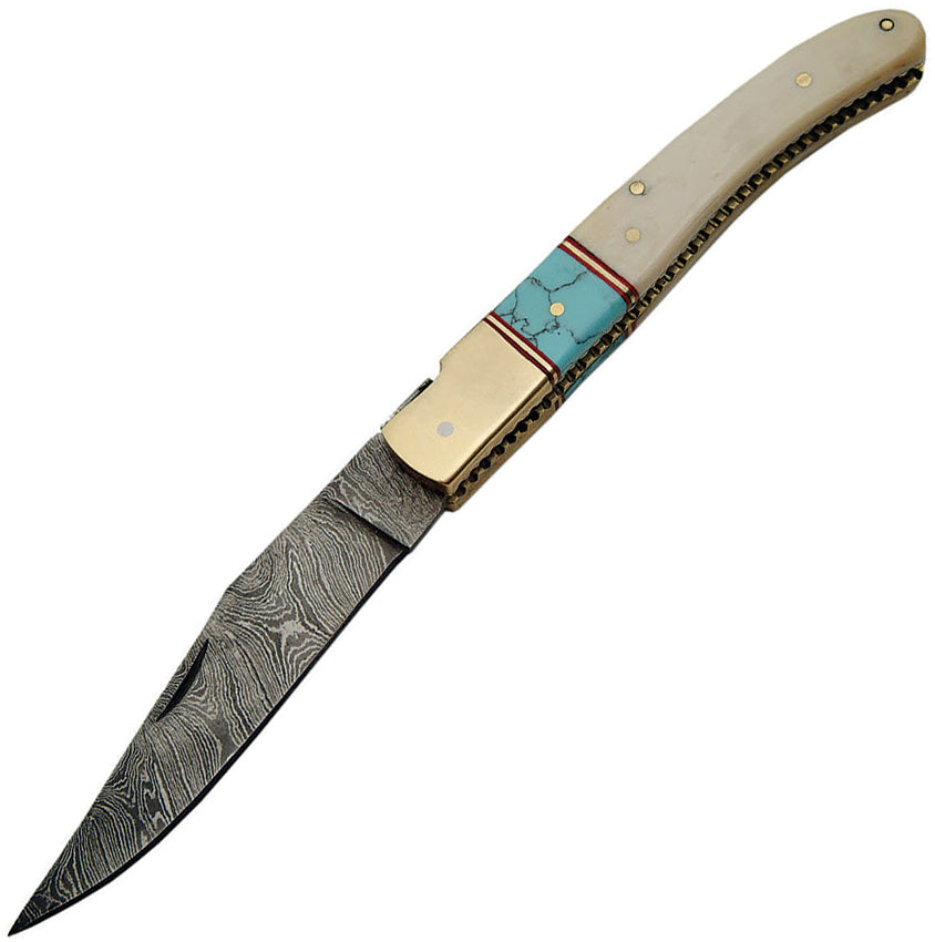 Bone Turquoise Folder - DM1156BO