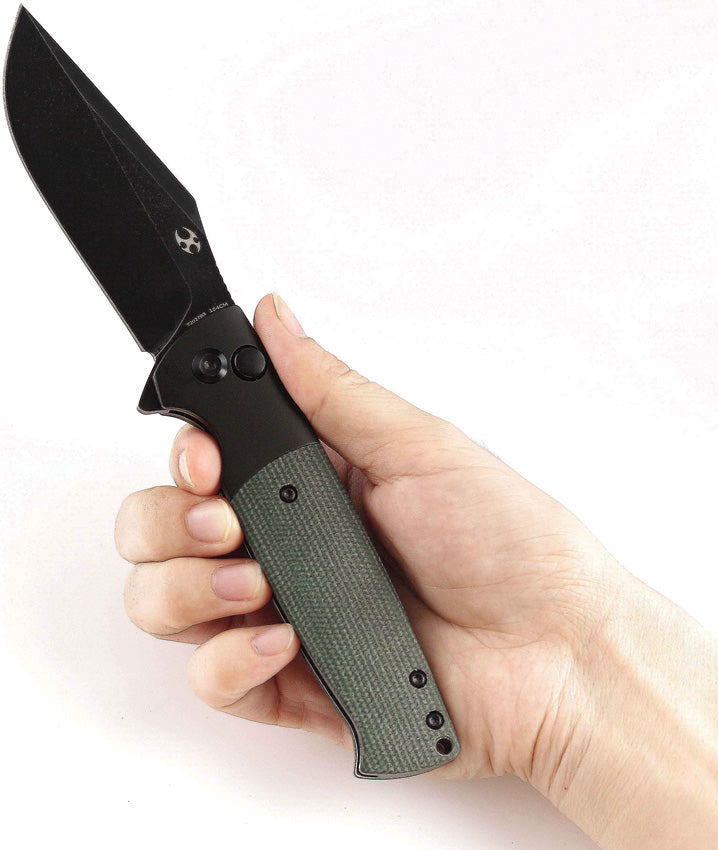 Shikari SBL Button Lock Grn - KT2027B3