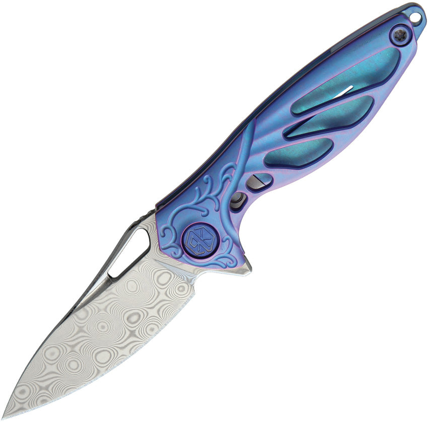 Hummingbird Framelock Blue - RKMINIB