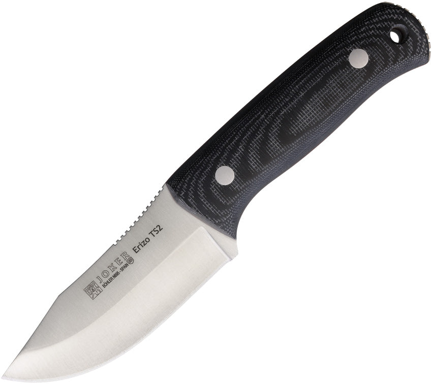 Erizo TS2 Fixed Blade Black - JKRCM142