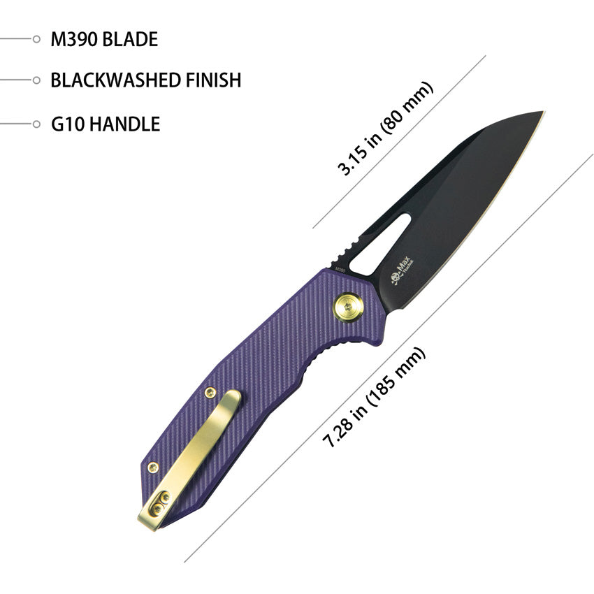 Vagrant Linerlock Pur G10 - KUB291W