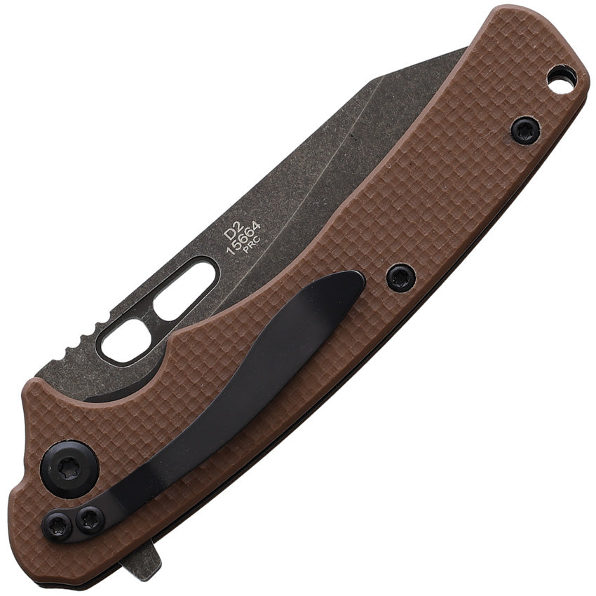 EDC Linerlock Brown - R15664