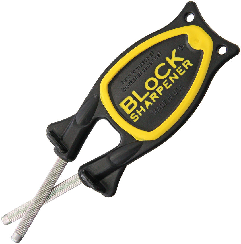 The Block Knife Sharpener Y/B - BLOCK01