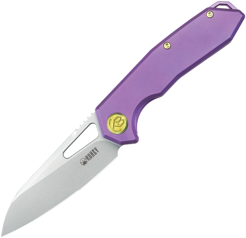 Vagrant Framelock Purple Ti - KUB284D