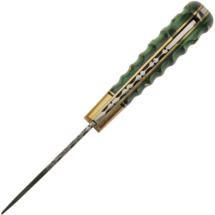 Grooved Lockback Green - DM1303GN