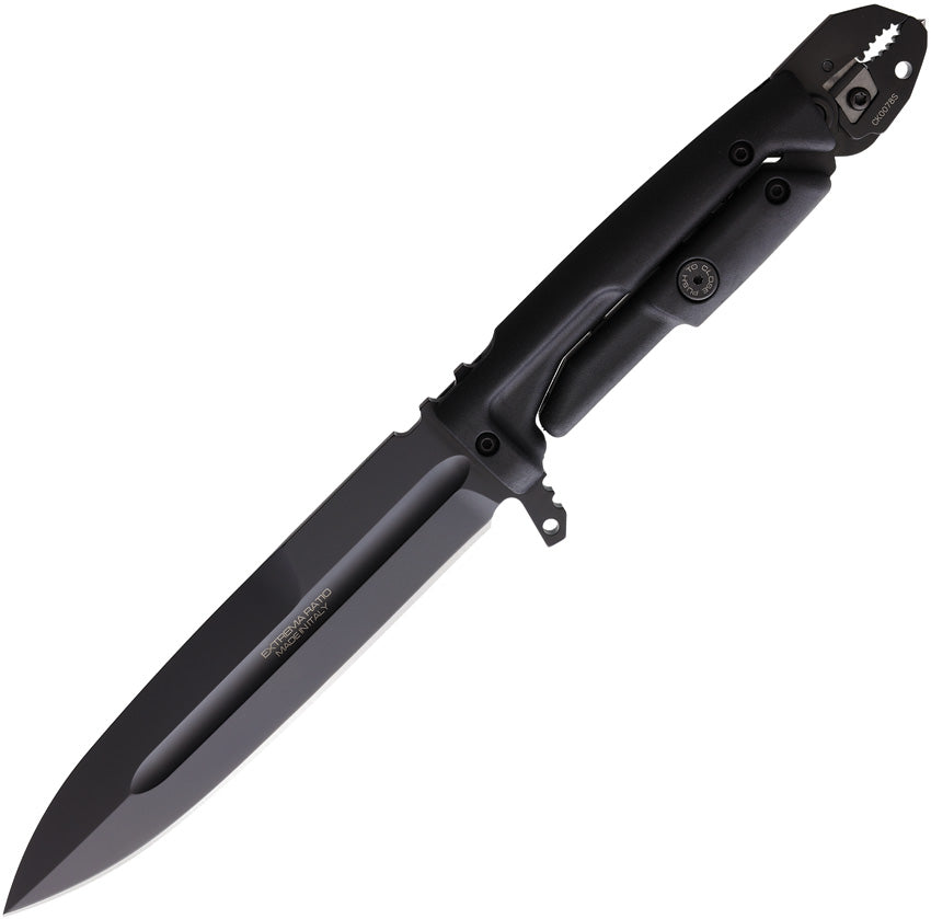 Silente Fixed Blade Black - EX0370BLK
